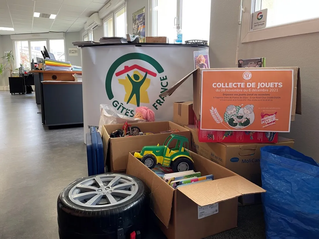 Une collecte de jouets à Dijon pour les Restos du cœur